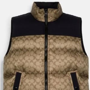 COACH Signature Down Vest